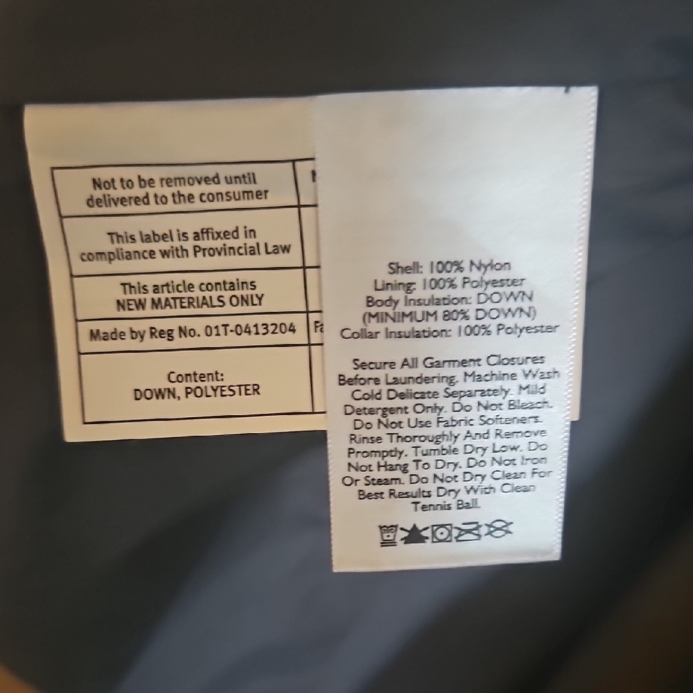Eddie Bauer Green and Gray Quilted Puffer Vest - Picture 8 of 8